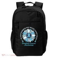 In September We Wear Light Blue Sunflower Prostate Cancer Backpack thumb 0