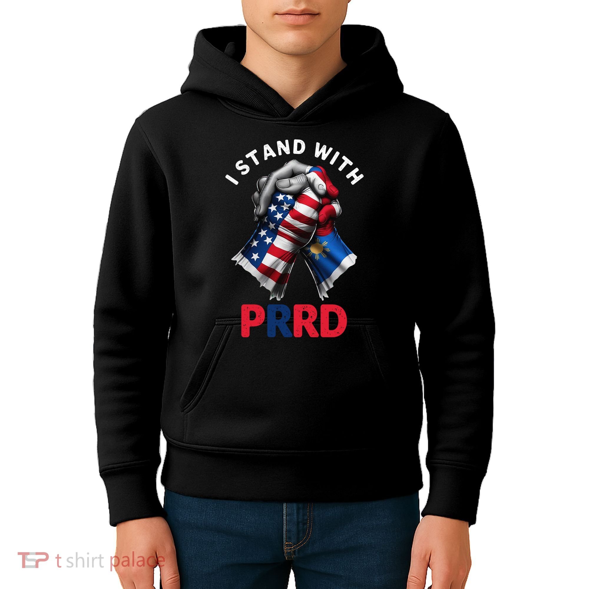 I Stand With PRRD Digong Duterte Philippine DU30 Kids Hoodie