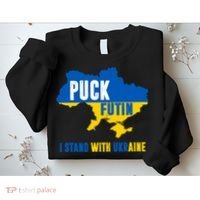 I Stand With Ukraine Puck Futin Sweatshirt thumb 2