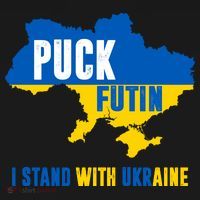 I Stand With Ukraine Puck Futin Ornament thumb 1