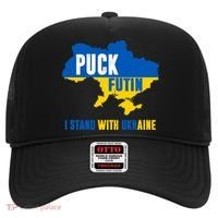 I Stand With Ukraine Puck Futin Hat thumb 0