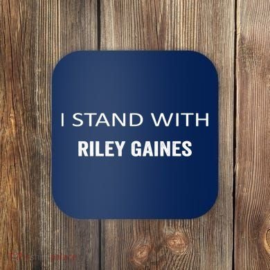 I Stand With Riley Gaines Coaster