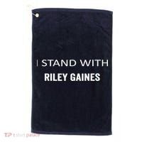 I Stand With Riley Gaines Golf Towel thumb 0