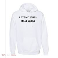 I Stand With Riley Gaines Comfort Colors Garment-Dyed Hooded Sweatshirt thumb 0