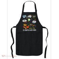 It Starts With Hello Friendship Inclusion Language Apron thumb 0