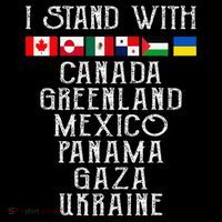 I Stand With Canada Greenland Mexico Panama Gaza Ukraine Coffee Mug thumb 5