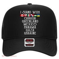 I Stand With Canada Greenland Mexico Panama Gaza Ukraine Hat thumb 0