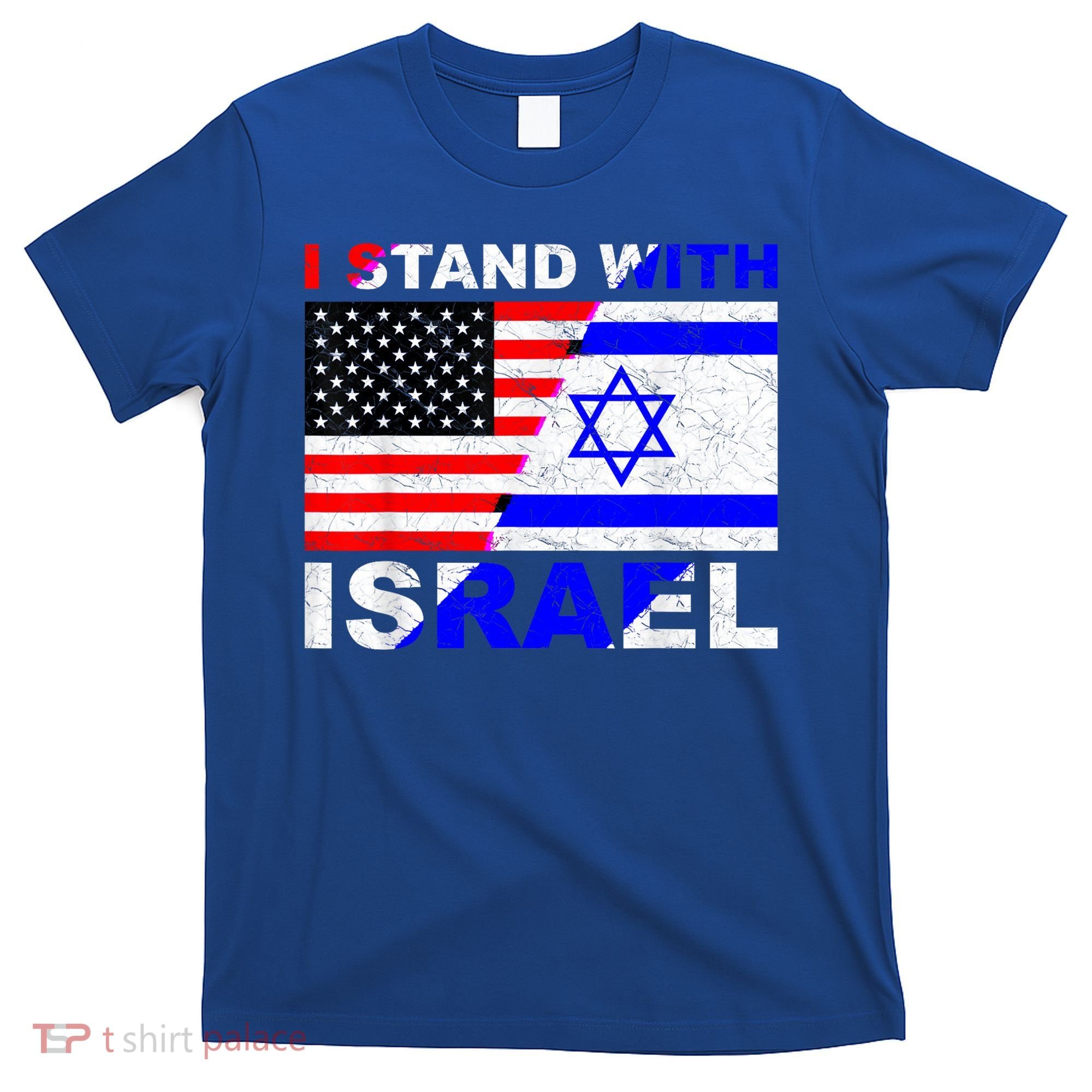 I Stand With Israel Israeli Palestinian Conflict Pro Israel T-Shirt