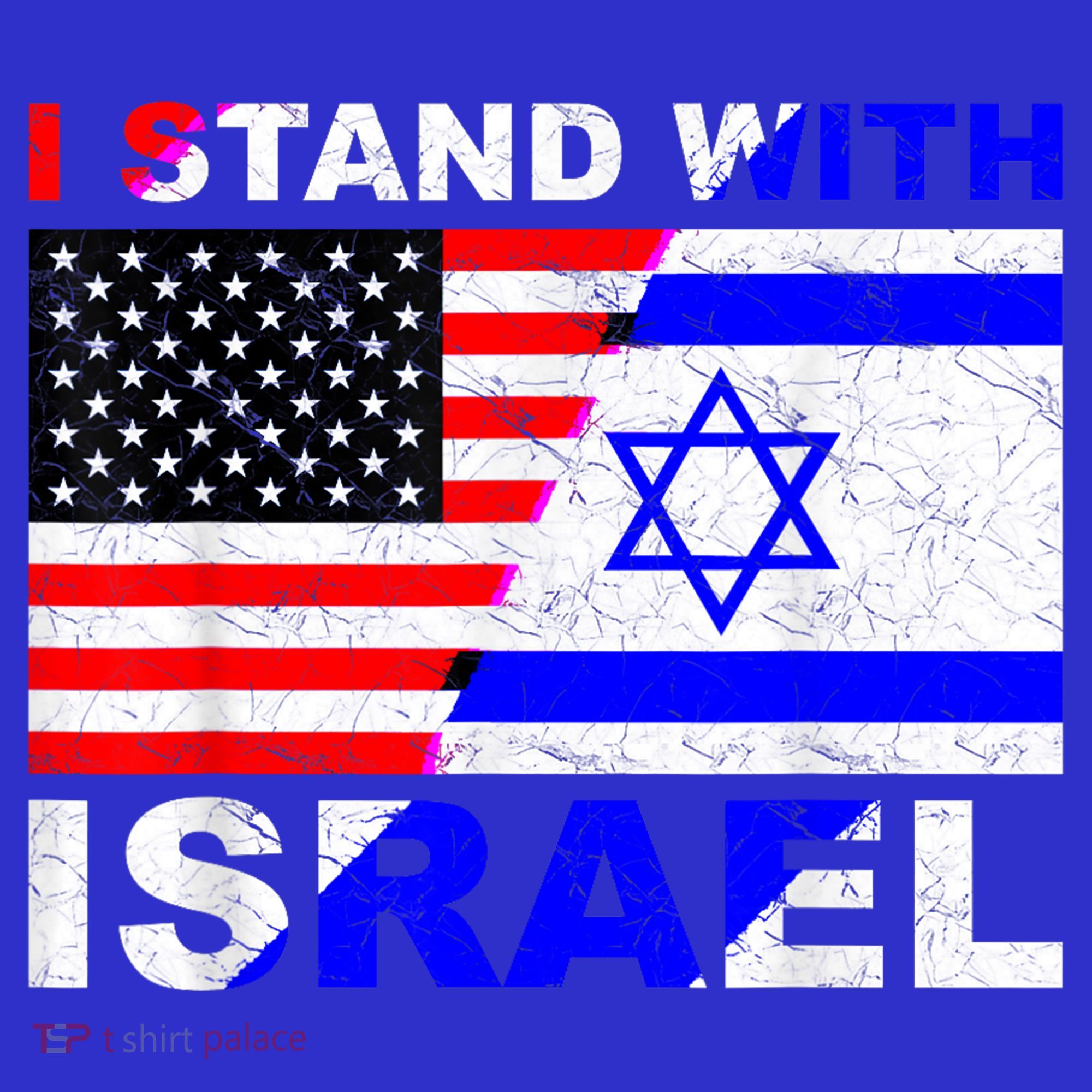 I Stand With Israel Israeli Palestinian Conflict Pro Israel Women's Tank Top
