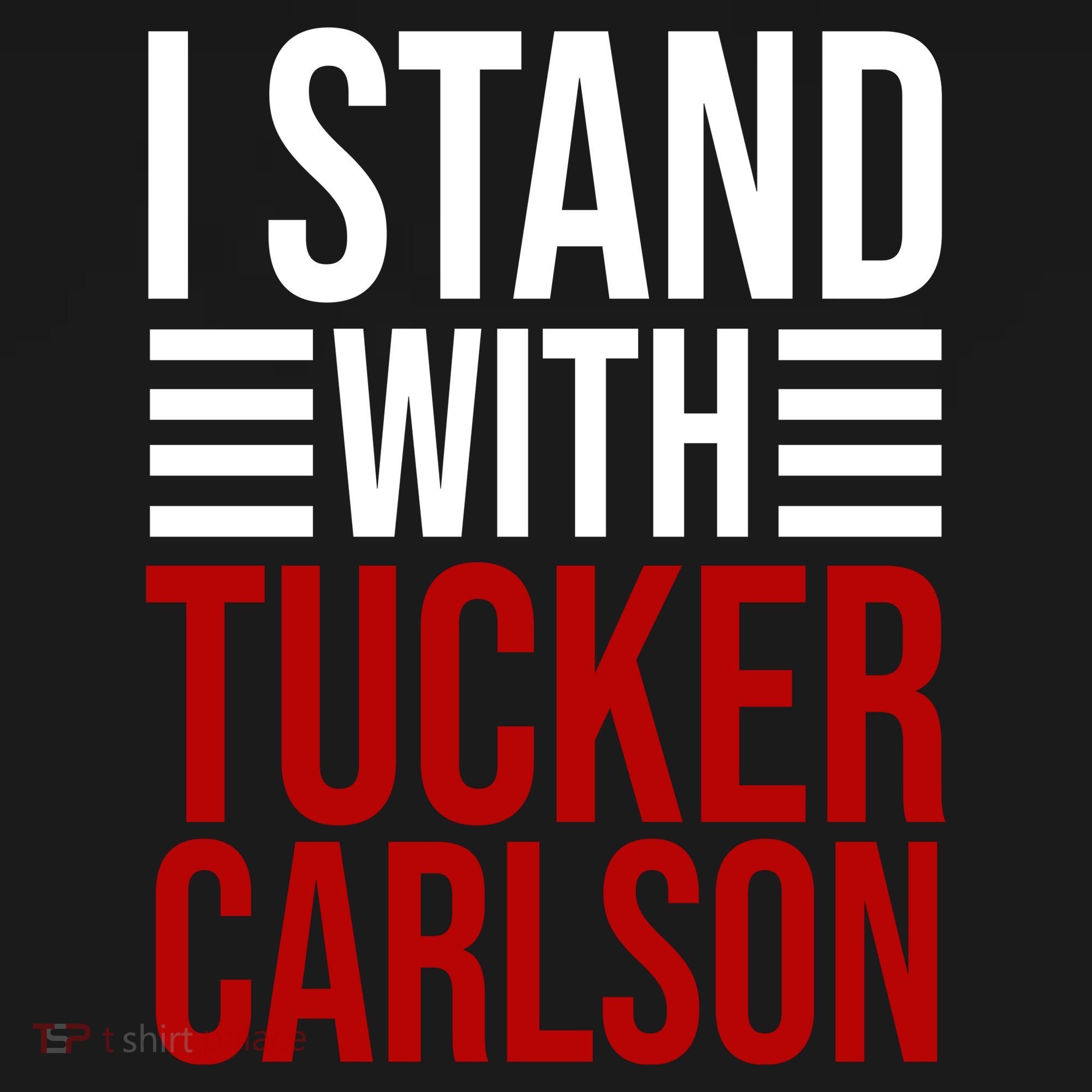 I Stand With Tucker Carlson Political Toddler Hoodie