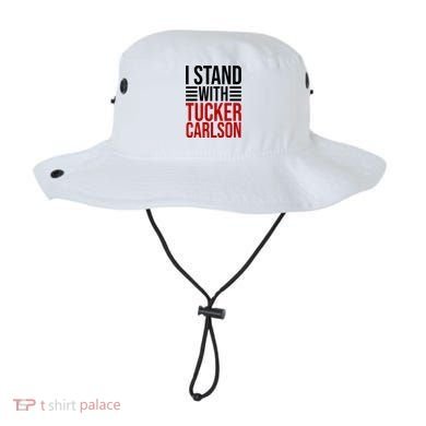 I Stand With Tucker Carlson Political Bucket Hat