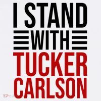 I Stand With Tucker Carlson Political Tank Top thumb 6