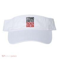 I Stand With Tucker Carlson Political Visor thumb 0