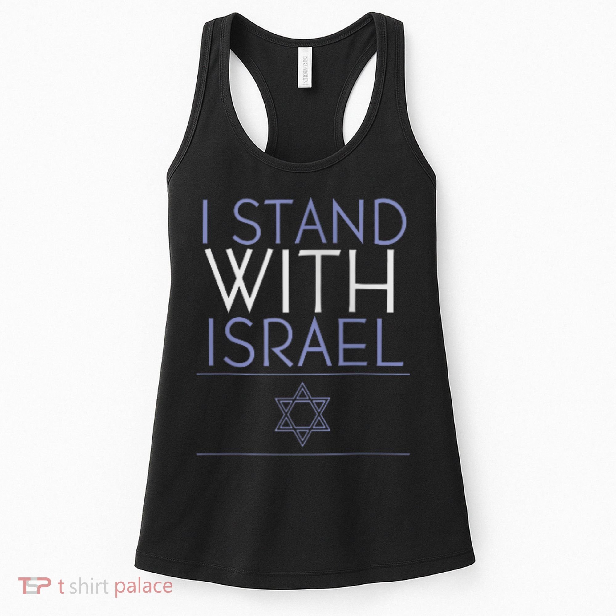 I Stand With Israel Support Israel Israel Flag Women's Tank Top