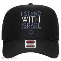 I Stand With Israel Support Israel Israel Flag Hat thumb 0