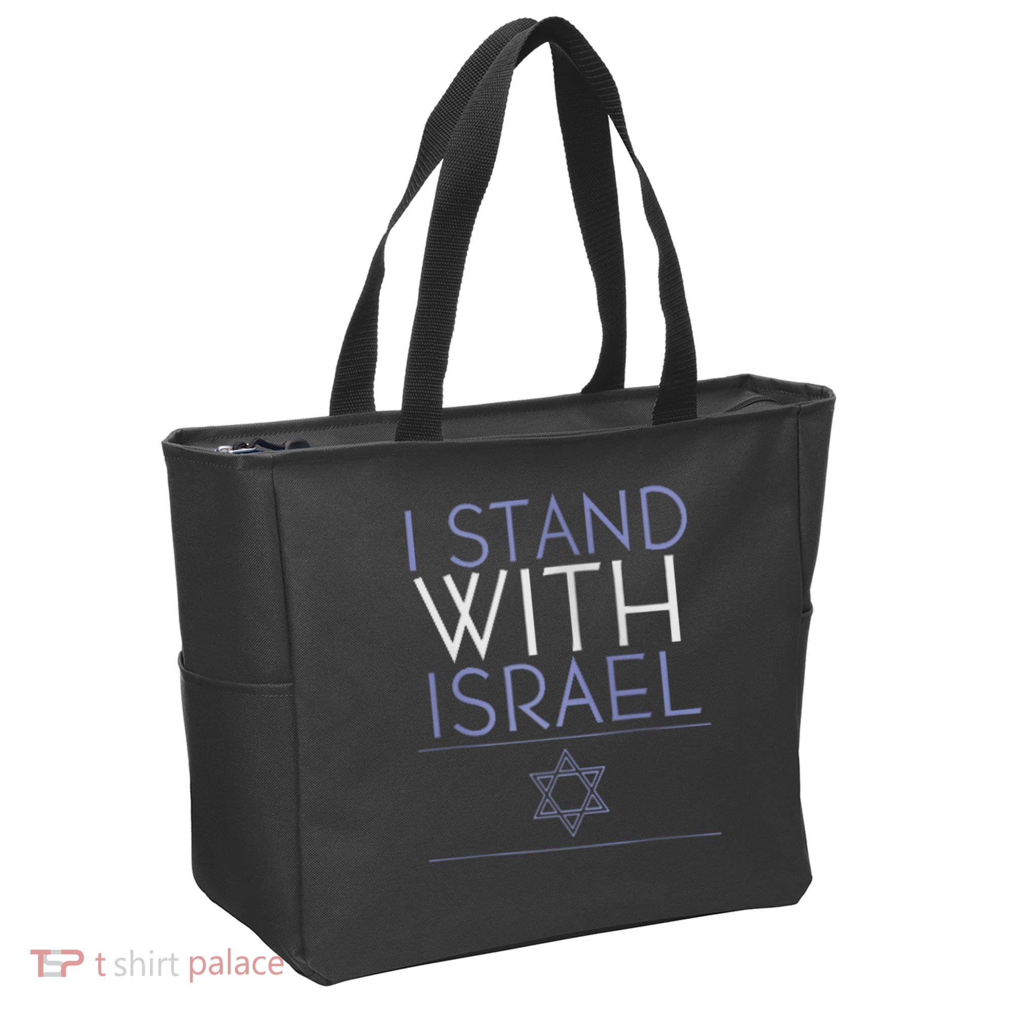 I Stand With Israel Support Israel Israel Flag Tote Bag