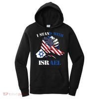 I Stand With Israel Support Israel Love Israeli Brotherhood Women's Hoodie thumb 0