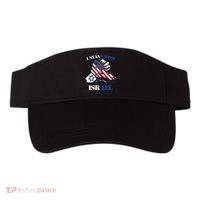 I Stand With Israel Support Israel Love Israeli Brotherhood Visor thumb 0