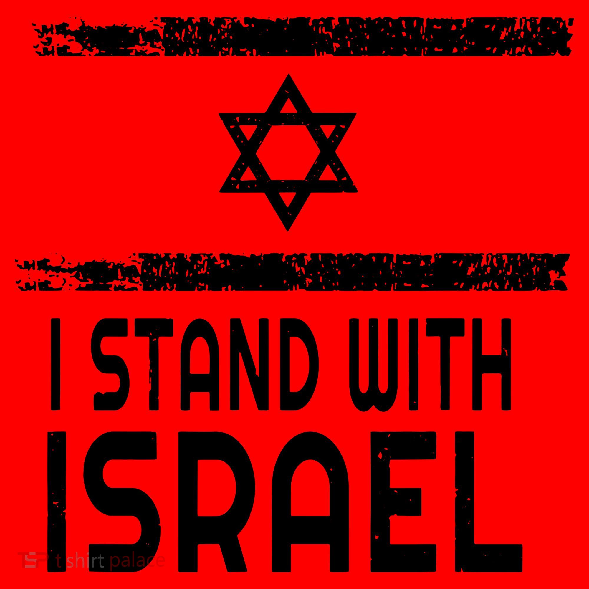 I Stand With Israel Santa Hat