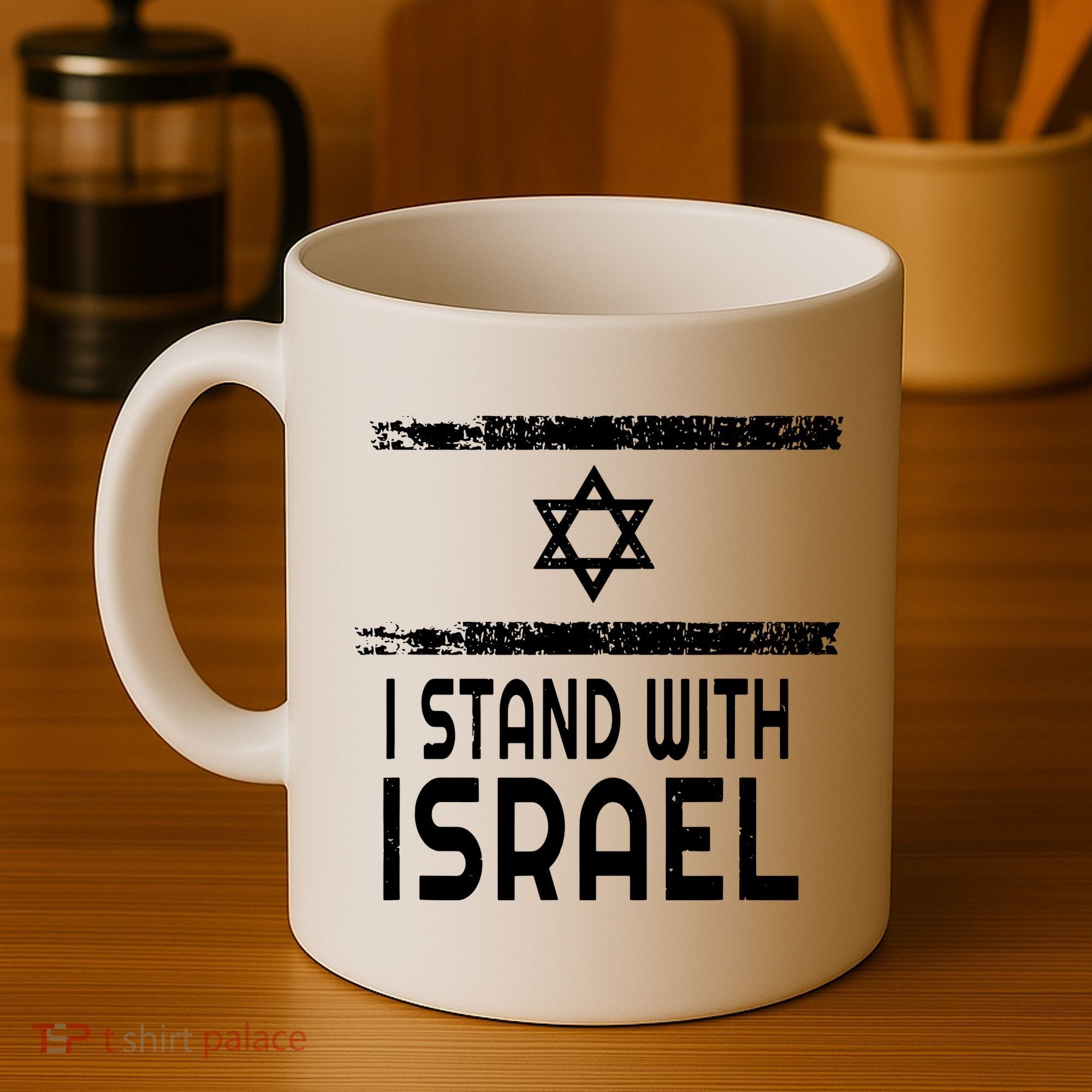 I Stand With Israel Coffee Mug