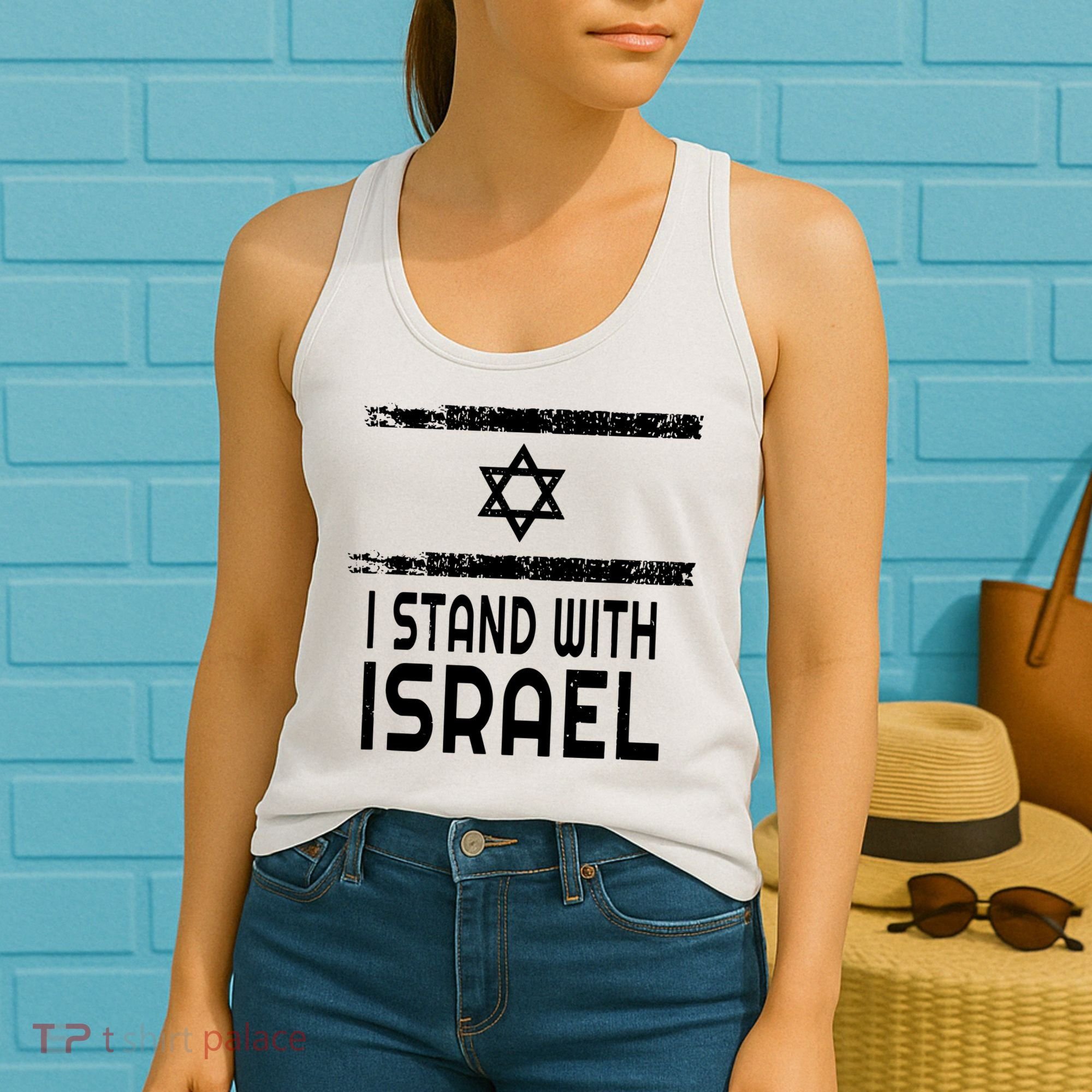 I Stand With Israel Women's Tank Top