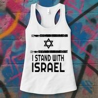 I Stand With Israel Women's Tank Top thumb 3