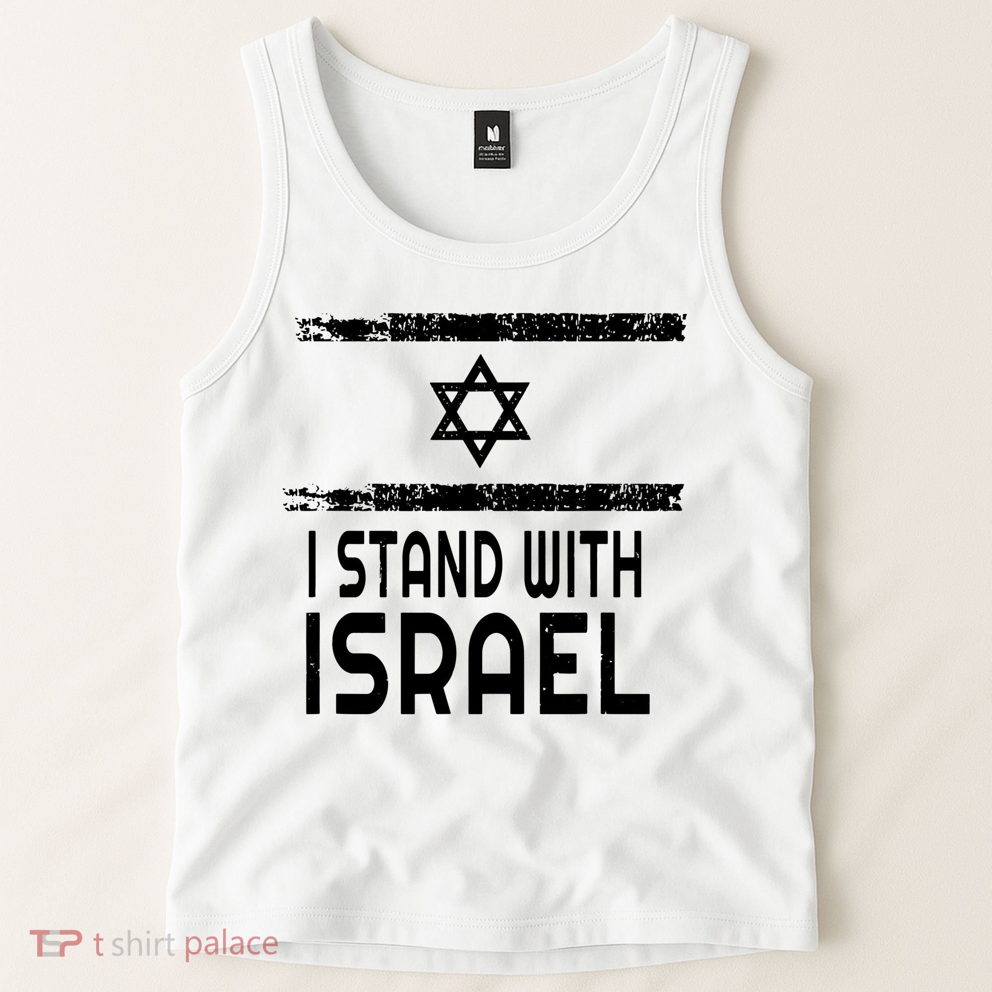 I Stand With Israel Tank Top