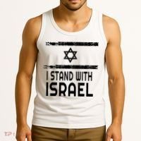 I Stand With Israel Tank Top thumb 3