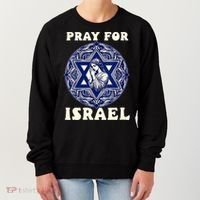I Stand With Israel Support Israel Strong Pray For Israel Free Women's Sweatshirt thumb 0