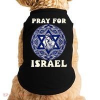 I Stand With Israel Support Israel Strong Pray For Israel Free Doggie Tank thumb 0