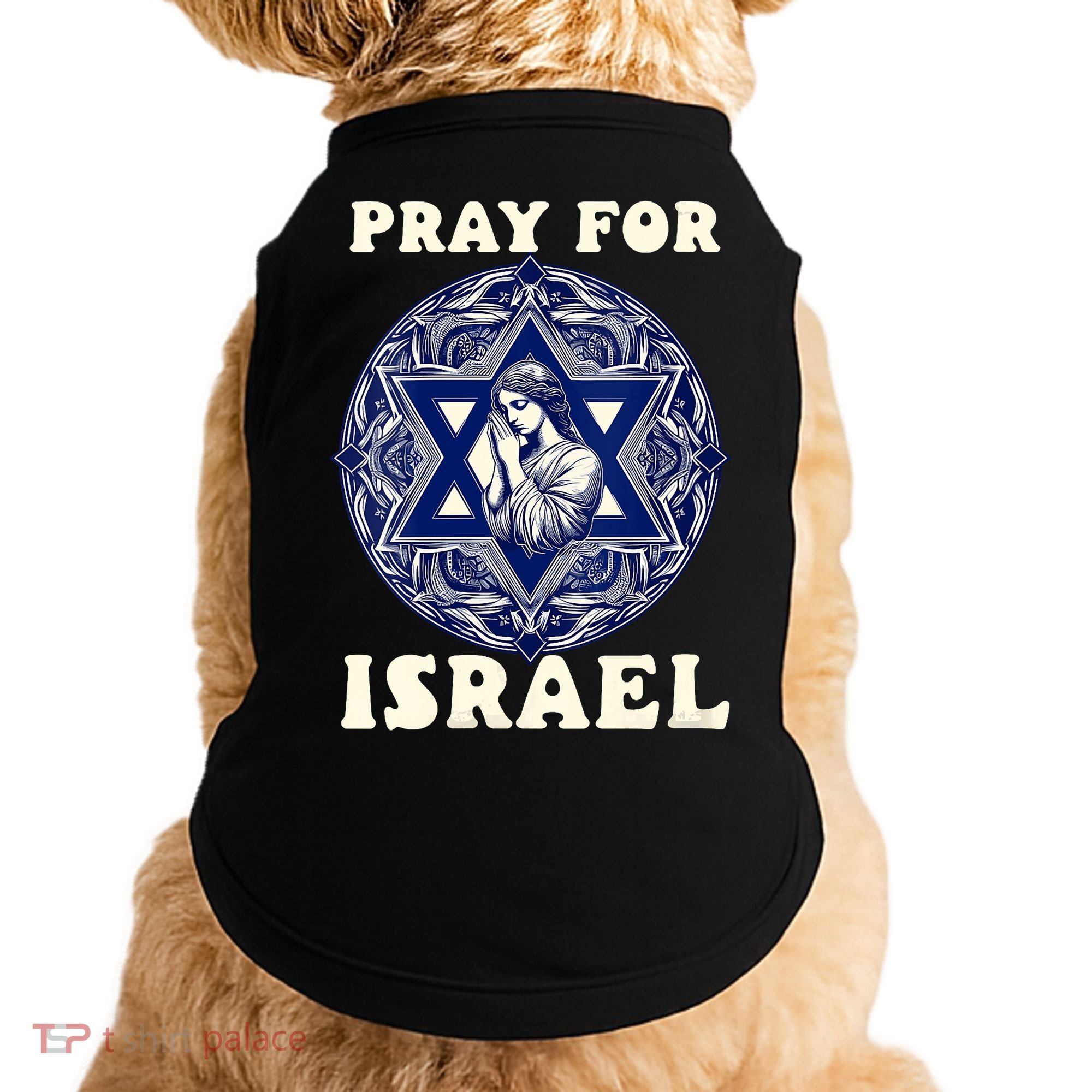 I Stand With Israel Support Israel Strong Pray For Israel Free Doggie Tank