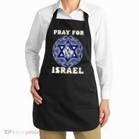 I Stand With Israel Support Israel Strong Pray For Israel Free Apron thumb 2