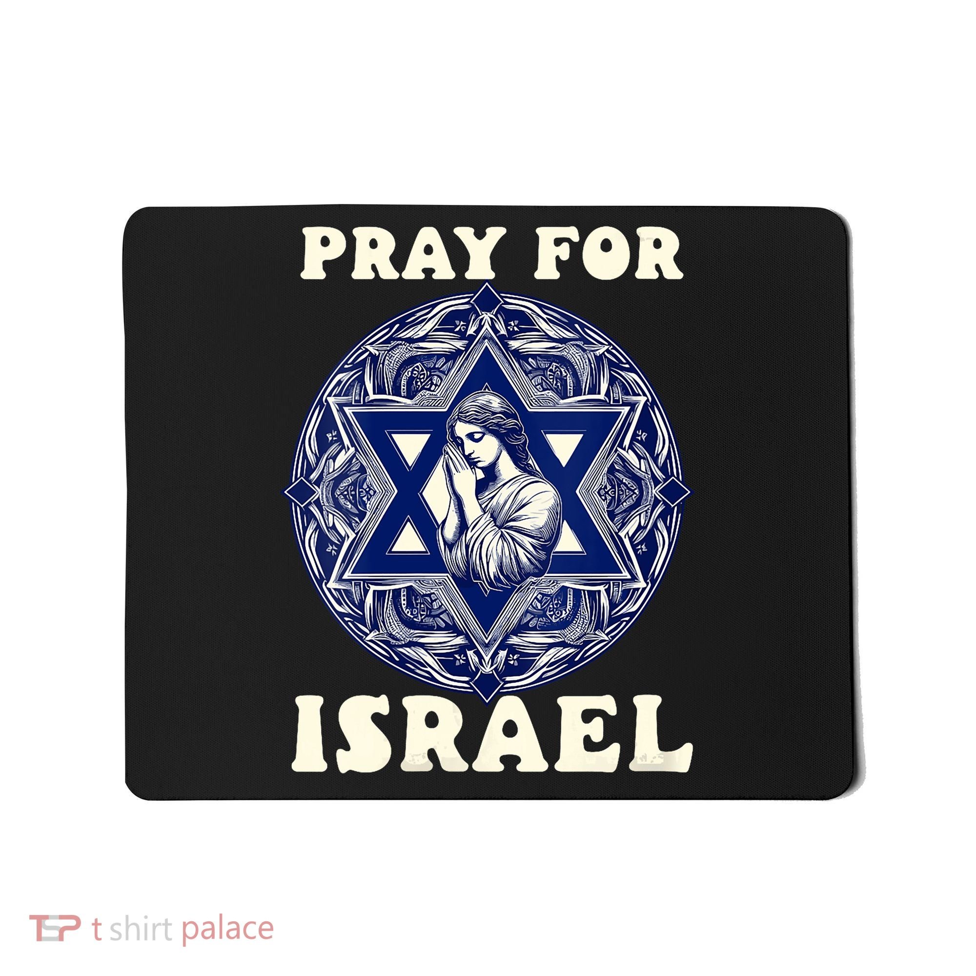 I Stand With Israel Support Israel Strong Pray For Israel Free Mousepad