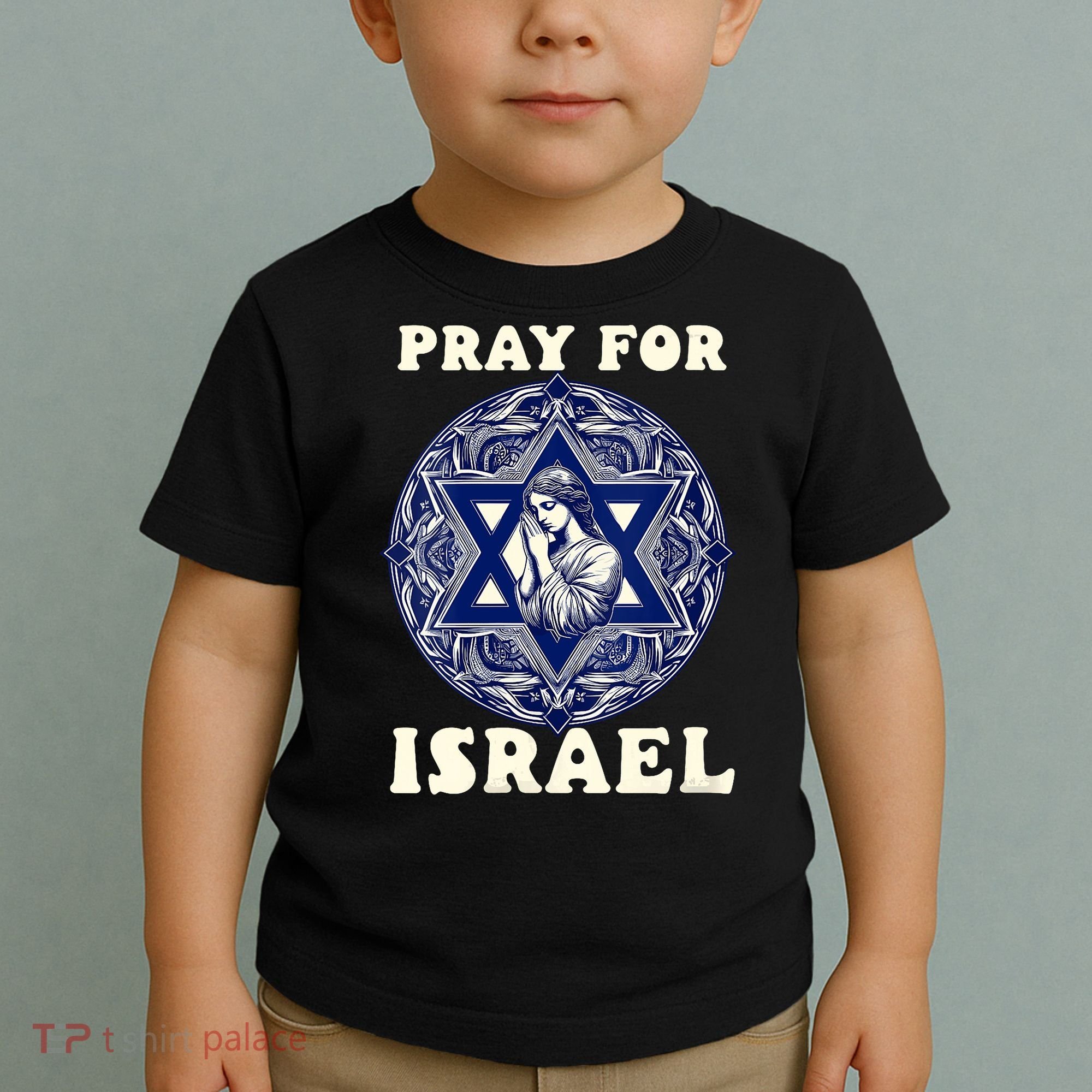 I Stand With Israel Support Israel Strong Pray For Israel Free Toddler T-Shirt