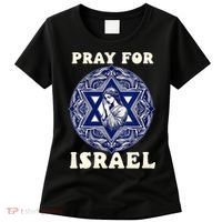 I Stand With Israel Support Israel Strong Pray For Israel Free Women's T-Shirt thumb 0