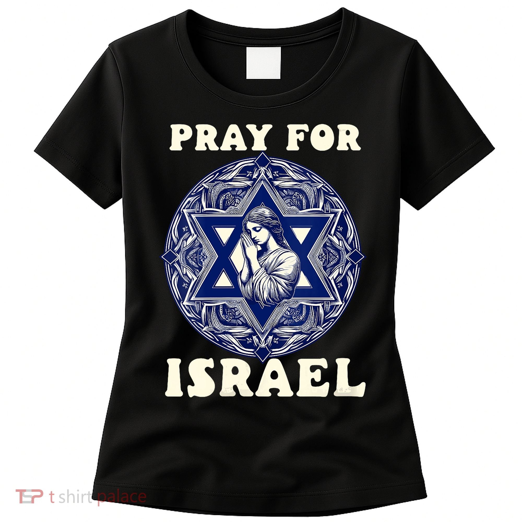 I Stand With Israel Support Israel Strong Pray For Israel Free Women's T-Shirt