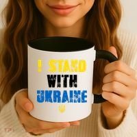 I Stand With Ukraine Coffee Mug thumb 3