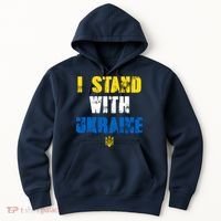 I Stand With Ukraine Hoodie thumb 0