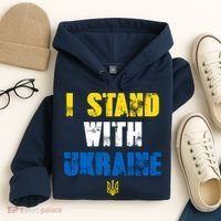 I Stand With Ukraine Hoodie thumb 4