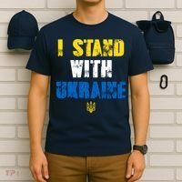 I Stand With Ukraine T-Shirt thumb 6