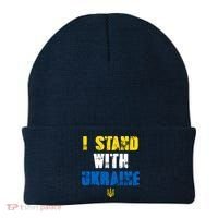 I Stand With Ukraine Beanie thumb 0