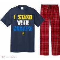 I Stand With Ukraine Pajama Set thumb 0