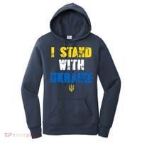 I Stand With Ukraine Women's Hoodie thumb 0