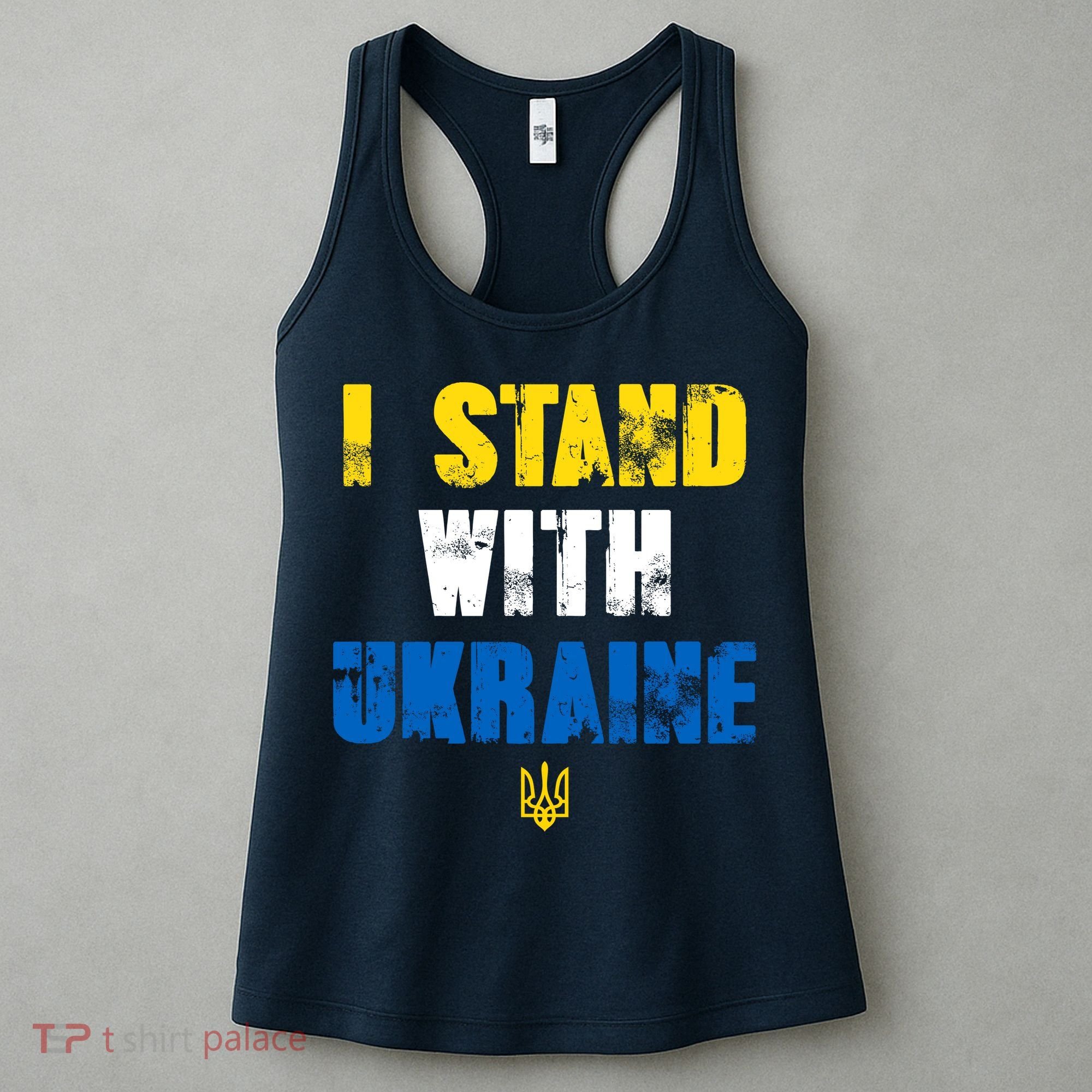 I Stand With Ukraine Women's Tank Top