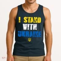 I Stand With Ukraine Tank Top thumb 3