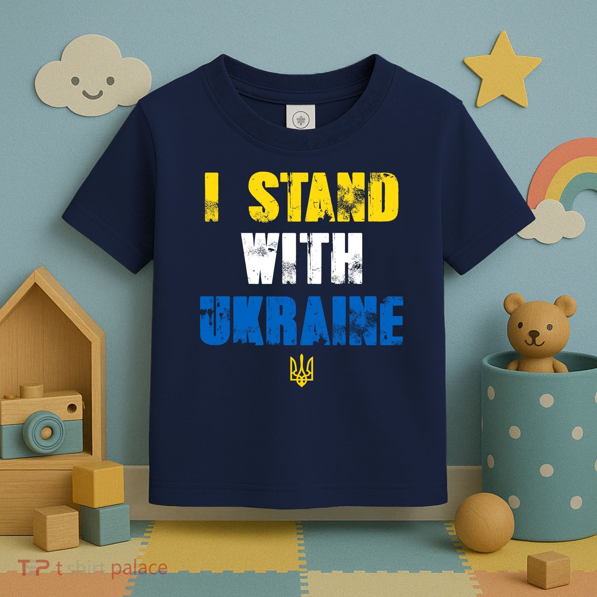 I Stand With Ukraine Toddler T-Shirt