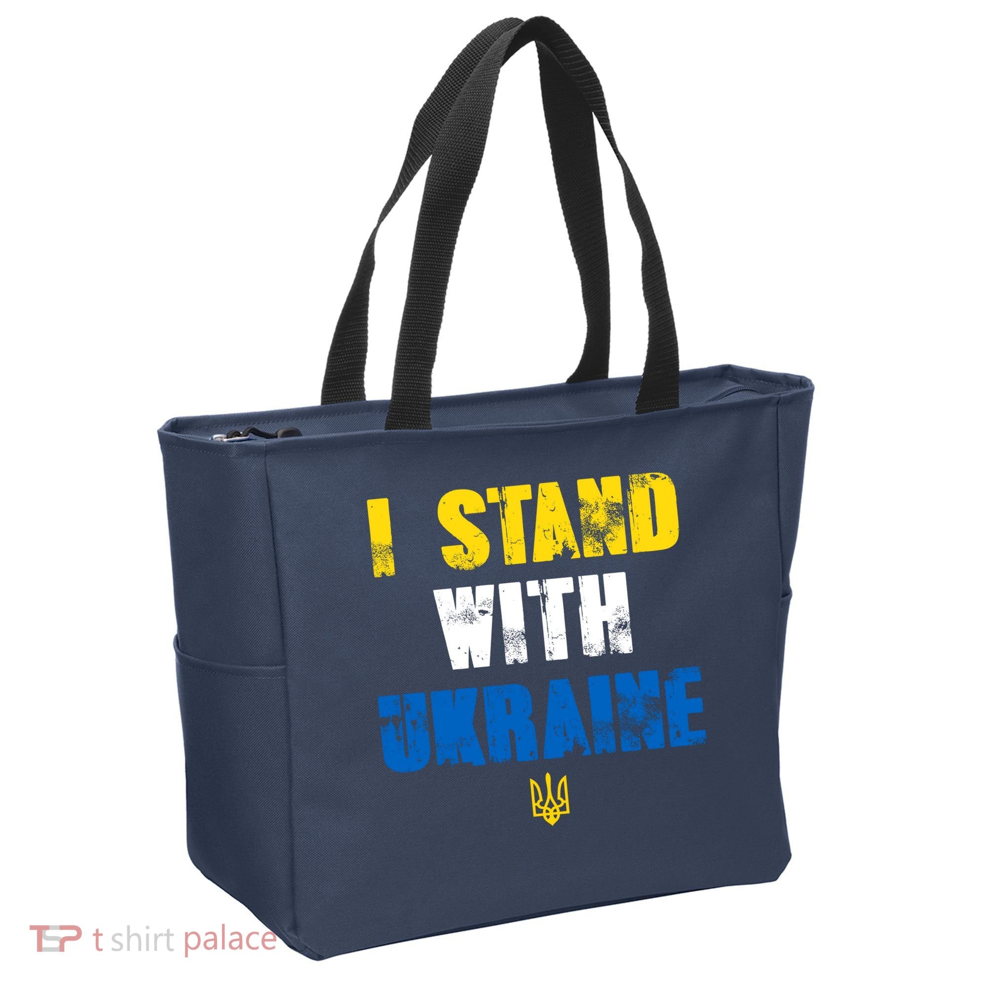 I Stand With Ukraine Tote Bag