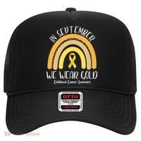 In September We Wear Gold Childhood Cancer Awareness Hat thumb 0