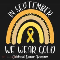 In September We Wear Gold Childhood Cancer Awareness Toddler Hoodie thumb 2