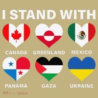 I Stand With Canada Greenland Mexico Panama Gaza Ukraine Sweatshirt thumb 2